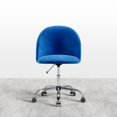 diona-office-chair-blue-base-chrome-front-product