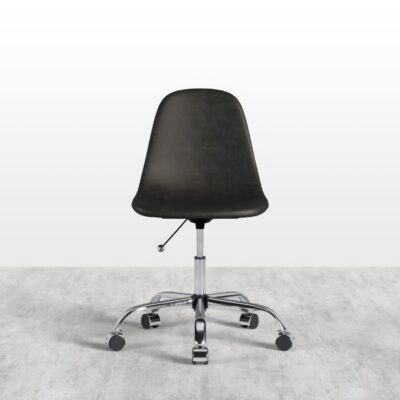 evdano-office-chair-black-base-chrome-front-product
